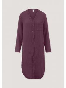 Ночная рубашка цвета ежевики Hessnatur