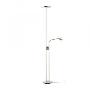Торшер Ikea Isjakt, 180 см, серебряный