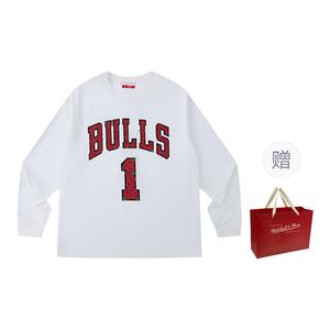 Футболка Mitchell & Ness x NBA Unisex Mitchell Ness, белый (with free shopping bag)