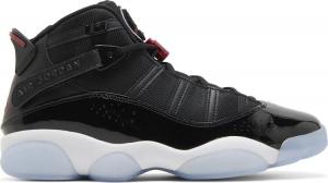 Кроссовки Jordan 6 Rings Black Gym Red, черный
