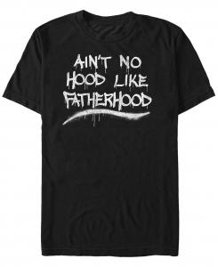 Мужская футболка с круглым вырезом и короткими рукавами с капюшоном отцов Fifth Sun, черный