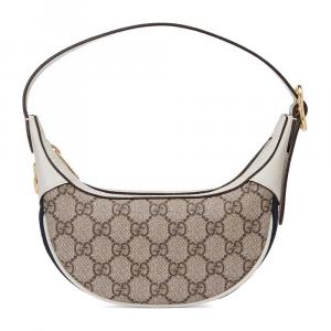 Сумка Gucci Ophidia GG Mini, белый/бежевый