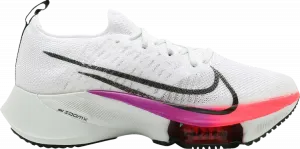 Кроссовки Nike Wmns Air Zoom Tempo NEXT% Flyknit 'White Hyper Violet', белый
