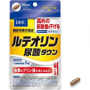 Лютеолин DHC для снижения мочевой кислоты, 30 капсул