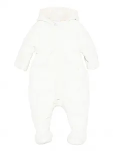 Стеганый комбинезон с капюшоном Tartine Et Chocolat, нейтральный