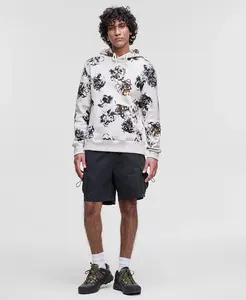 Мужская толстовка с капюшоном свободного кроя Mode of One, серый