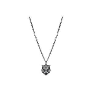 GUCCI Серебряное колье 925 пробы унисекс Silver