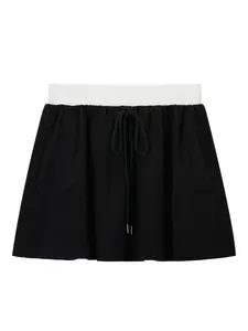 Юбка из смесового хлопка B+Ab, черный