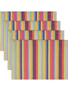 Redbest  Набор хлопковых тканых салфеток под тарелки, 4 штуки, разных цветов