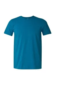 Мягкая футболка с короткими рукавами Gildan, синий
