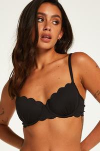 Черный лиф бикини с мягкой подкладкой Hunkemöller и отделкой ракушками Hunkemoller, черный