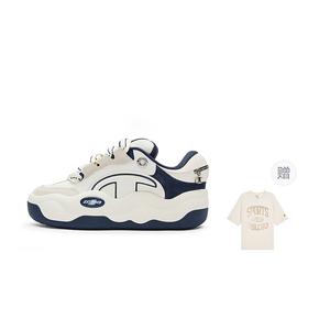 Кеды мужские, обувь для скейтбординга низкая Champion, цвет Navy (Buy Gift Short-sleeved)