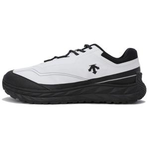 DESCENTE Низкие повседневные кроссовки Terrain D, устойчивые к истиранию, унисекс, белые, черные