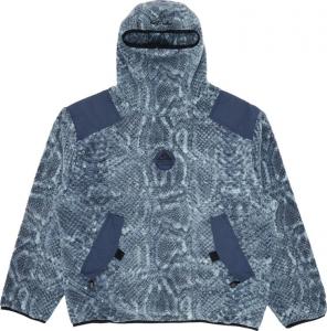 Пуловер Supreme x Nike ACG Fleece Pullover 'Mint Snakeskin', синий