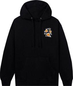 Худи Anti Social Social Club See The Feeling Hoodie Black, черный