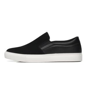 HUITE Низкие мужские кроссовки для скейтбординга, черные