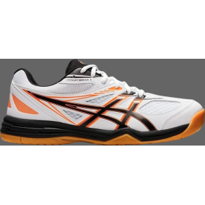 Кроссовки court break 2 'white black orange' Asics, белый