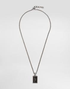 Металлическое ожерелье с логотипом Dolce & Gabbana, красный