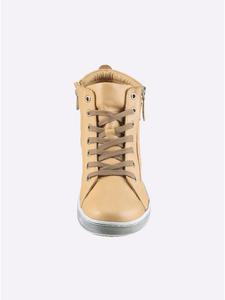 Ботильоны цвета верблюжьей шерсти Andrea Conti