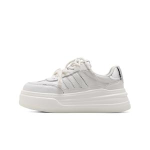 C°BANNER Износостойкие низкие кроссовки для скейтбординга, женские, бежево-золотые