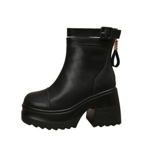 Forest Princess Ботинки Crew Martin 9,5 см, женские, черные