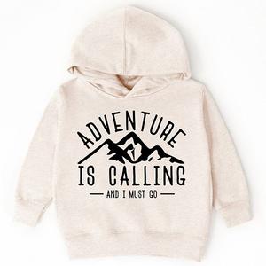 Толстовка toddler adventure is calling and i must go The Juniper Shop, Natural