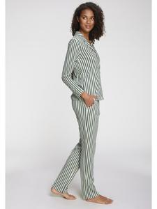Пижамные штаны в зеленую и белую полоску s.Oliver