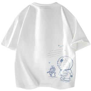 Футболка унисекс Doraemon, розовая