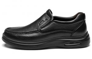 J.BENATO Повседневные кожаные туфли мужские черные