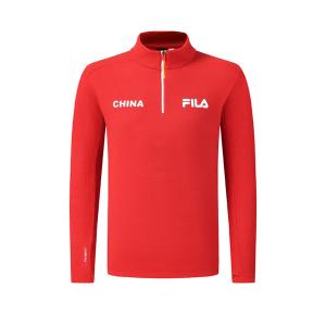 Футболка EXPLORE мужская огненно-алого цвета FILA, fiery scarlet