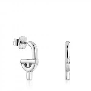 Серьги Tous Manifesto, 17 мм, серебро