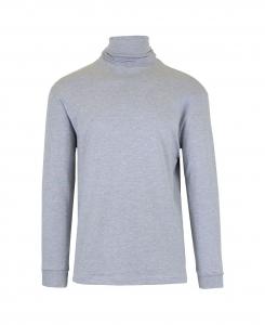 Мужская футболка с длинным рукавом и высоким воротником Galaxy By Harvic, серый