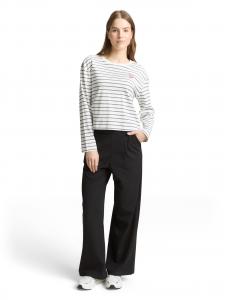TOM TAILOR DENIM Лонгслив в цвете Off White