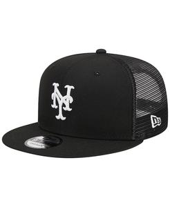 Мужская черная кепка New York Mets Trucker 9FIFTY Snapback New Era