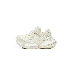 XMZY Интерстеллар Фрисби Серия Икс Дименшн Дышащие Высокие Низкие Топ Чанки Кроссовки Унисекс Лунный Свет Белый [Мужские], цвет Moonlit White[Men's]