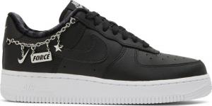 Кроссовки Nike Wmns Air Force 1 '07 LX 'Lucky Charms - Black', черный