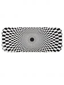 Поднос 'egocentrismo', 58,5х25 см, Fornasetti, черный