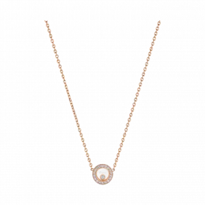 Цепочка Chopard Happy Diamonds Icons - Колье, розовое золото, бриллианты