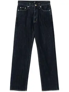 Прямые брюки Boss, синий