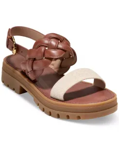 Женские сандалии Cressida Lug Flat Cole Haan, коричневый