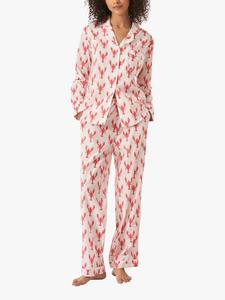 Комплект пижамы Lobster из органического хлопка с длинными рукавами myza