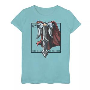 Футболка с рисунком «Marvel Avengers Thor God Of Thunder Element» для девочек 7–16 лет Marvel