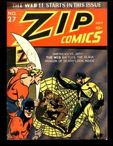 Zip Comics #27: Golden Age Superhero Comic 1942 (CreateSpace Independent Publishing Platform)