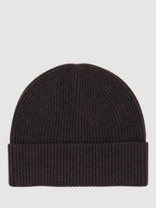 Шерстяная шапка-бини Chaise Reiss, Chocolate Brown