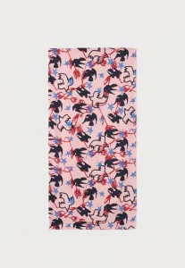 Шарф "влюбленные птички" Rvca, Light Pink