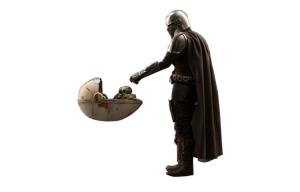 Мастер Йода Star Wars, The Mandalorian 2.0 Йода Бэби, набор, кукла Tms015 фигурки Hot Toys