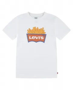 Детская футболка French Fry Batwing Levi's, белый