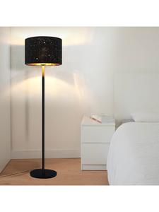 ZMH Напольная лампа черного цвета, цоколь E27, высота 144 см, дизайн «Звездное небо»
