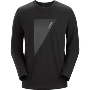 Футболка Arc' Word ML мужская Arcteryx, черный