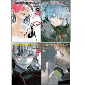 Tokyo Ghoul re Series 4 Books Collection Set by Sui Ishida Volume 11-14 (VIZ Media)